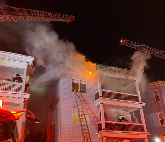 Woolson Street fire